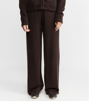 Cashmere Bias Trouser - Cacao
