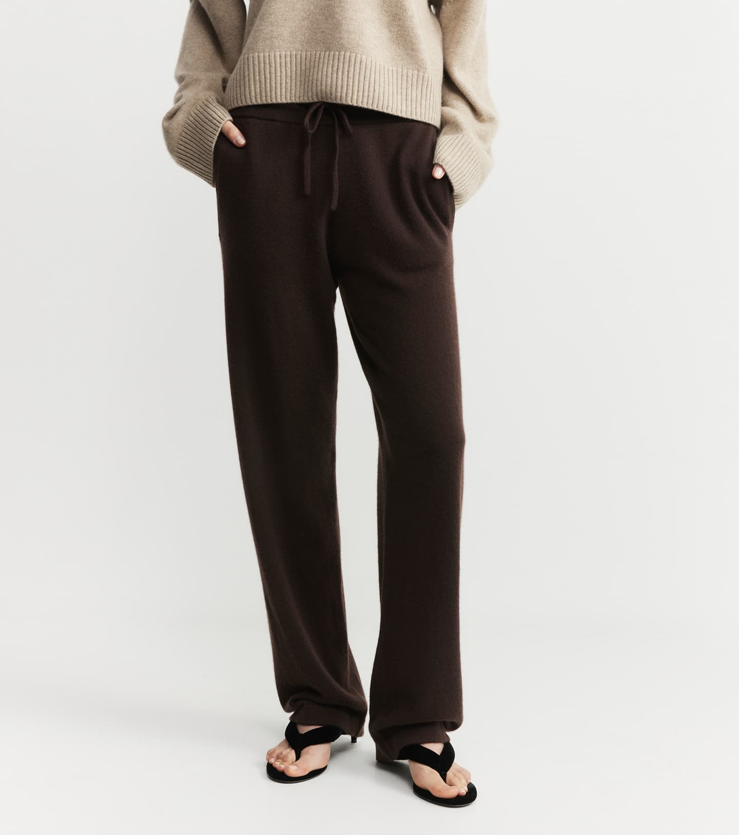 Cashmere Trouser - Cacao
