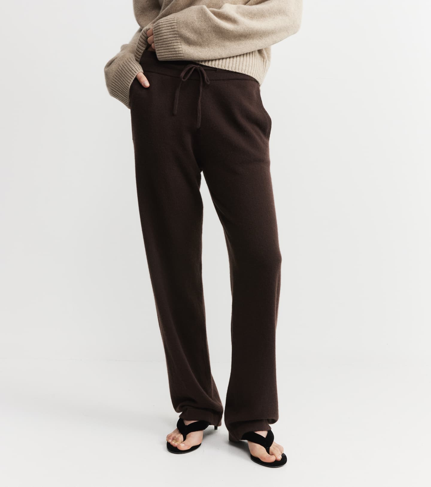 Cashmere Trouser - Cacao