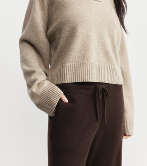 Cashmere Trouser - Cacao