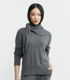 Baby Cashmere Triangle Scarf - Graphite