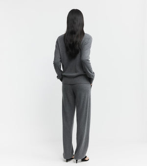 Relaxed Cashmere Trouser - Graphite