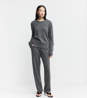 Relaxed Cashmere Trouser - Graphite