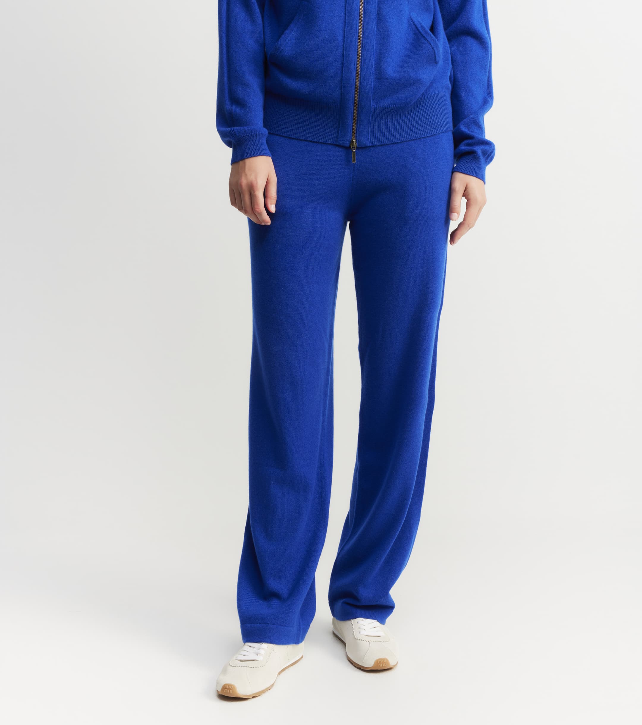 Cashmere Trouser - Lapis
