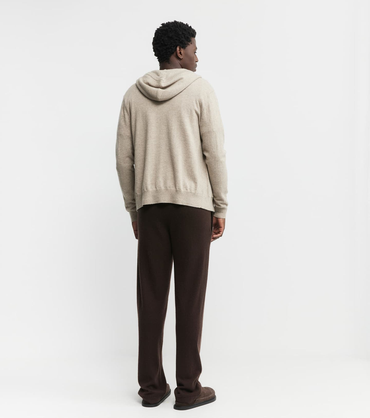 Cashmere Zip Hoodie - Birch