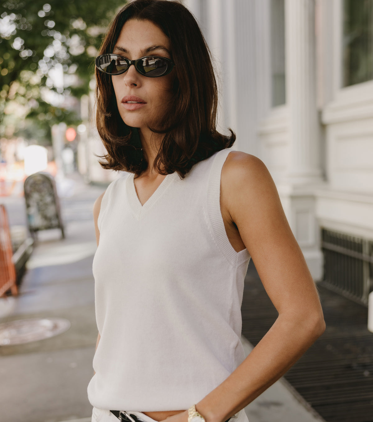 Cashmere V tank