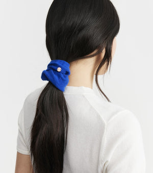Cashmere Scrunchie - Lapis