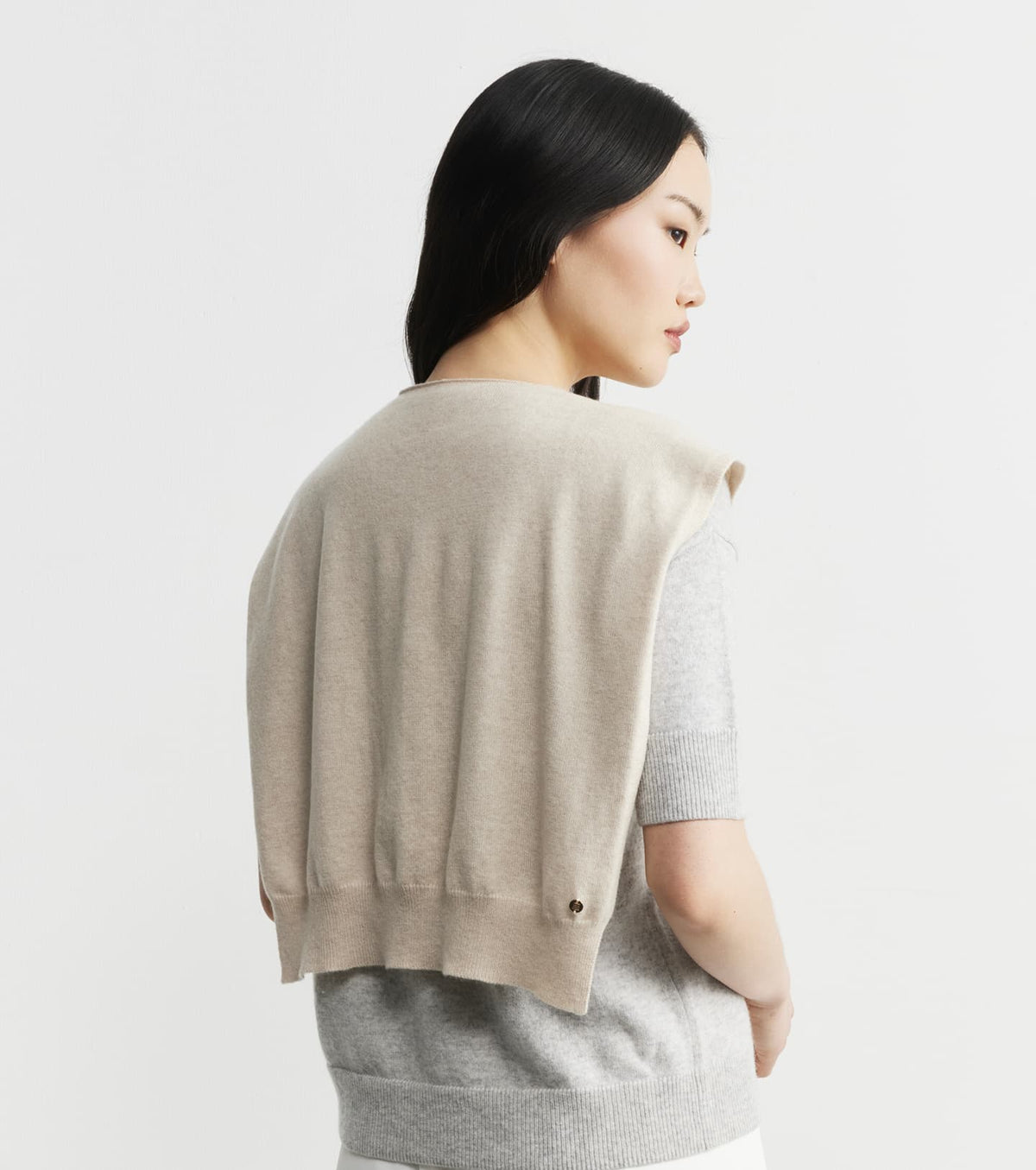 Cashmere Sweater Scarf - Birch