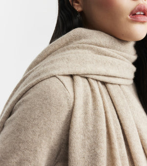 Cashmere Travel Wrap - Birch