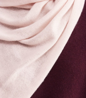 Cashmere Travel Wrap - Powder Pink